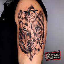 Geometric Wolf Tattoo Geometric Wolf Tattoo Geometric Tattoo Tattoo Studio