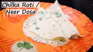 Chawal Ki Roti Chilka Roti Neer Dosa Recipe In Hindi Akki Roti Youtube Dosa Recipe Akki Roti Recipes