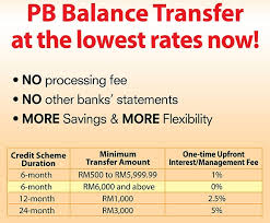 The interest rate a commercial bank pays when it borrows from the fed depends on the type of credit extended to the bank. Public Bank Credit Card Promotion Balance Transfer Xv As Low As 0