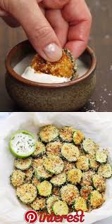 Why are my zucchini chips soggy. Gebackene Knoblauch Parmesan Zucchini Chips Knusprig Gebratene Zucchini Zucchini Gebackene Knoblauch Parmesan Zucchini Chips K Recipes Veggie Dishes Food