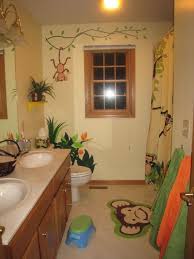 Kid S Monkey Bathroom Monkey Bathroom Monkey Room Small Bathroom Decor