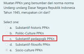 Try the suggestions below or type a new query above. Soal Jawaban Reviu Pembelajaran 2 Ppkn Sd Seri Pppk Info Pendidikan Terbaru