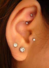 Cute Want The Rook And Tragus Pierced Ear Piercings Rook Cute Ear Piercings Tragus Piercings