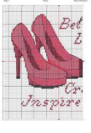 Free british beach huts pattern. Shoes Cross Stitch Pattern Shoes Design Female Cross Stitch Etsy Cross Stitch Patterns Cross Stitch Shoe Pattern