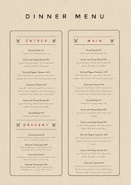 Menu Easil Cafe Menu Design Menu Layout Menu Design Layout