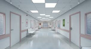 Hospital Hallway Corridor 3d Model Turbosquid 1480254 In 2020 Hospital Interior Hospital Interior Design Modern Hospital