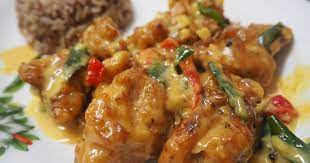 Salted Egg Mongolian Buttermilk Crispy Chicken Recipe By Frank Choo Cookpad