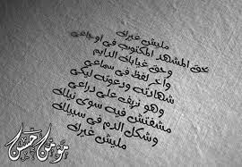 اشعار مؤمن حسن arabic calligraphy calligraphy