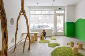 Nature Integrated School Designs Daycare Design Interior Design School School Design