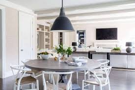 Modern farmhouse flea market white round dining table. 90 Farmhouse Dining Room Ideas Photos Home Stratosphere