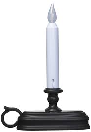 Amazon Com Xodus Innovations Fpc1525a Battery Operated Led Window Candle With Dusk To Dawn Sensor Large Base Antique Brass Black Home Improvement