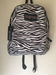 Black And White Jansport Backpack Jansport Big Student Black White Zebra Backpack Laptop Tablet New Jansport Backpack Shopping Gif New Freeshipping Tablet Black White Zebra