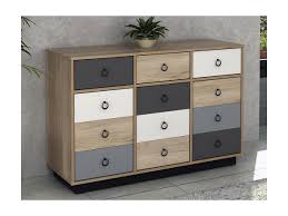 We did not find results for: Commode 3 Tiroirs 3 Portes Krypton Chene Blanc Gris