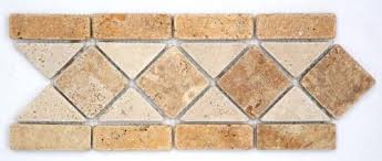 Salle de bains acheter ? Frise Travertin Vieilli Carrelage Frise Travertin Vieilli Pierre Travertin