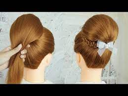 3 Minute Elegant Bun Hairstyle For Wedding Party Quick Hairstyles Try On Hairstyles Try On Hairstyles Bun Hairstyles Wedding Bun Hairstyles