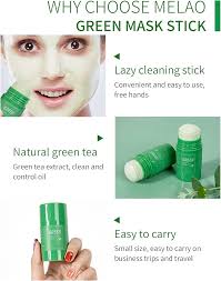 MONTE LUNA 2 Pack Green Tea Cleansing Mask Stick, Poreless Deep Cleanse  Green Tea Mask for Blackhead Remover and Skin Care, Purifying Clay Stick  Mask : Amazon.co.uk: Beauty