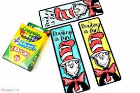 Seuss' birthday bookmarks (thirty handmade days): The Cat In The Hat Bookmark Free Dr Seuss Printable Mombrite