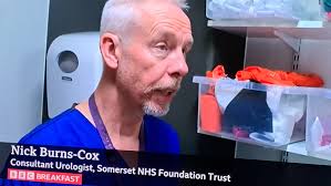 My doctor referred me to a urologist. His name is Dr. I.P. Daly.