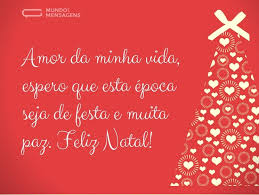 Feliz Natal Amor Mundo Das Mensagens