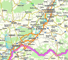 Uherské hradiště je město ve zlínském kraji, 23 km jihozápadně od zlína na levém břehu řeky moravy. Etapa 5 Uherske Hradiste Hodonin Route Description Moravska Stezka Z S Cyklostezka Plna Zazitku
