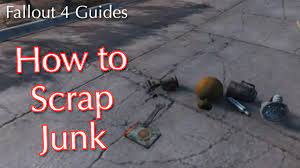 Highlight the junk, click on the scrap button, and the junk will be scrapped. Fallout 4 How To Scrap Junk Youtube