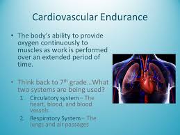 It is basically how strong your. Cardiovascular Endurance Ppt Video Online Download