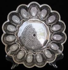 I am the deviled egg provider at family gatherings and work events, since i haven't been able to use it lately i thought it was perfect. Deviled Egg Plate Indiana Glass Hobnail Trueyogaevergreen Com