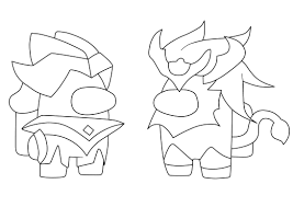 Use it in your personal projects or share it as a cool sticker on whatsapp, tik tok, instagram, facebook messenger, wechat, twitter or in other messaging apps. Among Us Lol Skins Coloring Page Free Printable Coloring Pages For Kids