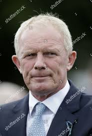 Trainer Sylvester Kirk Watches Parade Before Editorial Stock Photo
