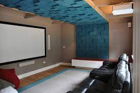 Acoustic frontiers creates home theaters that match or transcend the quality of commercial cinemas. Soundtect Acoustic Panels For Home Theater Paneles Acusticos Pared Acustica Sala De Cine En Casa