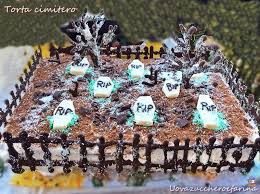 Torta Per Halloween Torta Cimitero Uovazuccheroefarina Ricetta Torte Dolci Di Compleanno Decorazioni Cioccolato