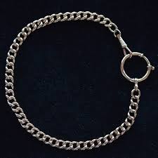 White gold from 1958 $ 3,750. Solid Gold Watch Chain Rocks And Clocks