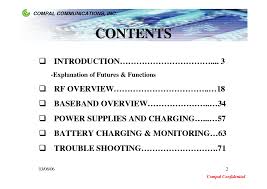 PANASONIC G60 TRAINING MANUAL Service ...