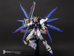 Painted abs, pvc & diecast model kit height: Anime Independent Metal Build Strike Freedom Gundam