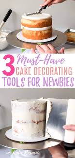 3 Must Have Cake Decorating Tools Katie Rosario Cake Decorating Cake Decorating Tips Cake Decorating For Beginners