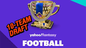 Keep in mind that this list is for this week only; 10 Team Yahoo Fantasy Football Draft 2020 Youtube