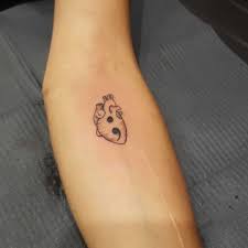 To illustrate, here is a reference image with an angel wing semicolon tattoo on the side of the forearm. Top 34 Semicolon Tattoo Design Ideas And The Meanings Behind Them Saved Tattoo