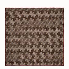 Multicolor Silk Foulard Fendirama Foulard Fendi Fendi Online Store Monogram Wallpaper Print Patterns Fendi Online Fendi tobacco zucca print canvas small chef shoulder bag. pinterest
