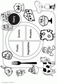 Download and print these free printable food coloring pages for free. Unhealthy Food Coloring Pages Dairy Coloring Pages Printable Com