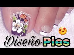 Si bien es más común ver el nail art en las uñas de las manos, eso no significa que no se pueda hacer en los pies. Bonitas Modelos De Unas Para Pies Mariposas Decorados