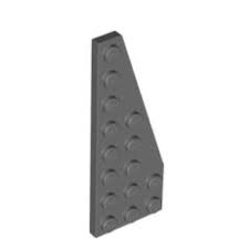 Grey, grai, graye ﻿famous namesakes: Lego 50304 Wedge Plate 3x8 Right Wing Dark Bluish Gray