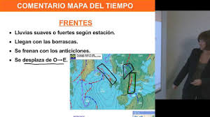 Comentario De Un Mapa Del Tiempo Youtube