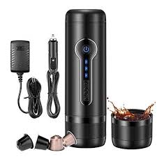 Aicok Cafetiere De Voyage Machine A Expresso Portable Electrique Pour Capsule Compatible Avec Expresso Press Cafetiere Portable Machine Expresso Machine A Cafe