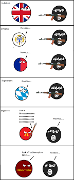 Na razie oczywiście ostrzegawczo, gdzieś gdzie nie ma ludności cywilnej ale są blisko isis i dobrze uzgodniony/opłacony u innych. Countryballs