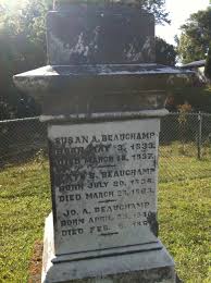 Joseph A “Joe” Beauchamp (1840-1861)