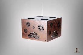 تصميم مميز وفريد يضيئ غرفتك بأناقة وإبداع نجفة مودرن مصنوعة من أجود أنواع خشب البلاي وود وتم طلائها بأفضل أنواع دهانات الخشب لتعطي النتي Home Decor Decor Lamp