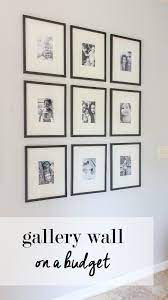 Diy oversized mat gallery wall frames. Gallery Wall On A Budget Beginner S Guide Diy Gallery Wall Gallery Wall Frames On Wall