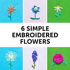 Five simple steps to embroider flowers with señorita lylo, from design to the final stitch loly ghirardi aka señorita lylo (@srtalylo) managed to unite her two passions years ago: 5 Minute Crafts 6 Simple Embroidered Flowers Facebook
