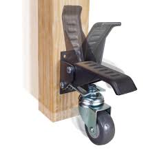 Powertec New Workbench Caster Kit 4 Pack 17001 The Home Depot Workbench Casters Workbench Woodworking Workbench