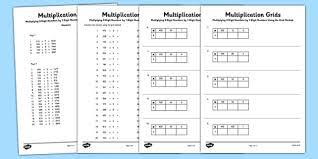 Area model multiplication 3 digit by 1 digit. Multiplying 3 Digit Numbers By 1 Digit Numbers Using Grid Method Worksheet